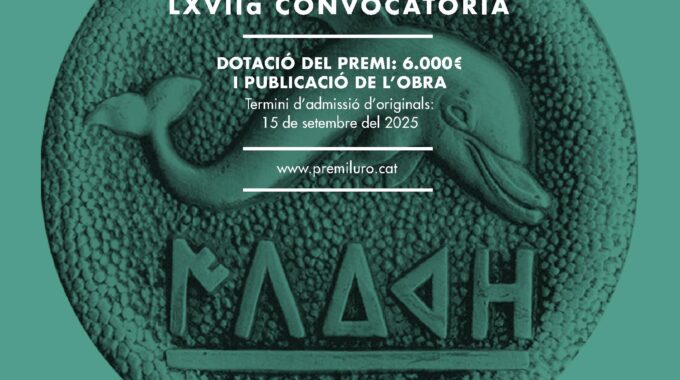 La Fundació Iluro Obre La 67a Convocatòria Del Premi Iluro